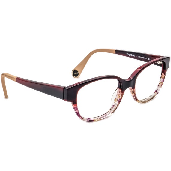 Woow Eyeglasses Very Good 2 Col 4022 Burgundy Fram