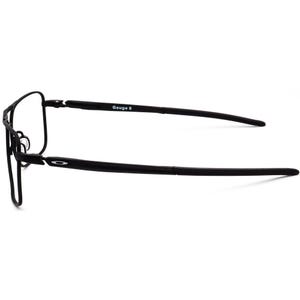 Oakley-zonnebril voor heren, alleen frame OO6038-0157, dikte 6, matzwart pilootmetaal 57 mm afbeelding 5