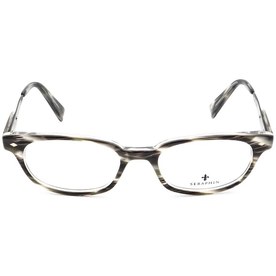 Seraphin Eyeglasses James/8526 Gray Horn Horn Rim Fra… Gem