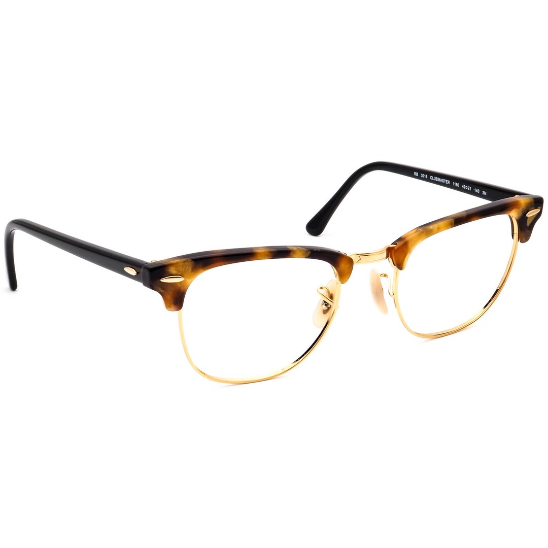 Ray ban Sunglasses Frame Only RB 3016 Clubmaster 1160 Havana