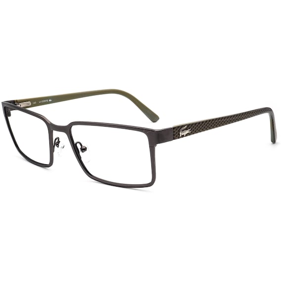Lacoste Eyeglasses Green Rectangular Frame 55[]18… - image 3