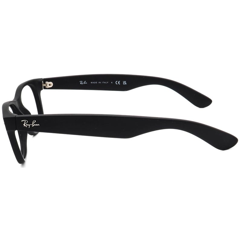 Ray-Ban Sunglasses Frame Only RB 2132 New Wayfarer 622 Matte Black Square Italy 52 mm image 5