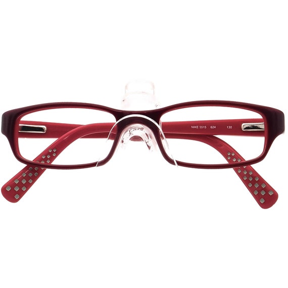 Nike Kids' Eyeglasses 5515 624 Burgundy Rectangul… - image 6