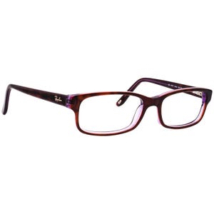 Gafas de vista Ray-Ban RB 5187 2442 Havana Violeta Oscuro Pulido Marco Rectangular 52[]16 140