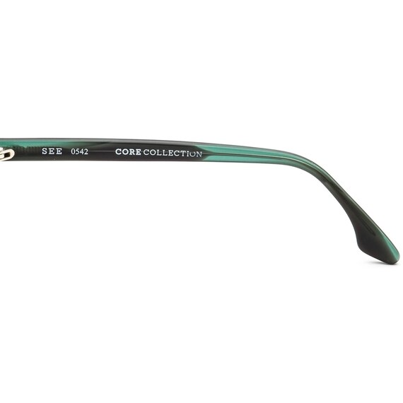 See Eyewear Eyeglasses 0542 C25 Striped Green Squ… - image 8
