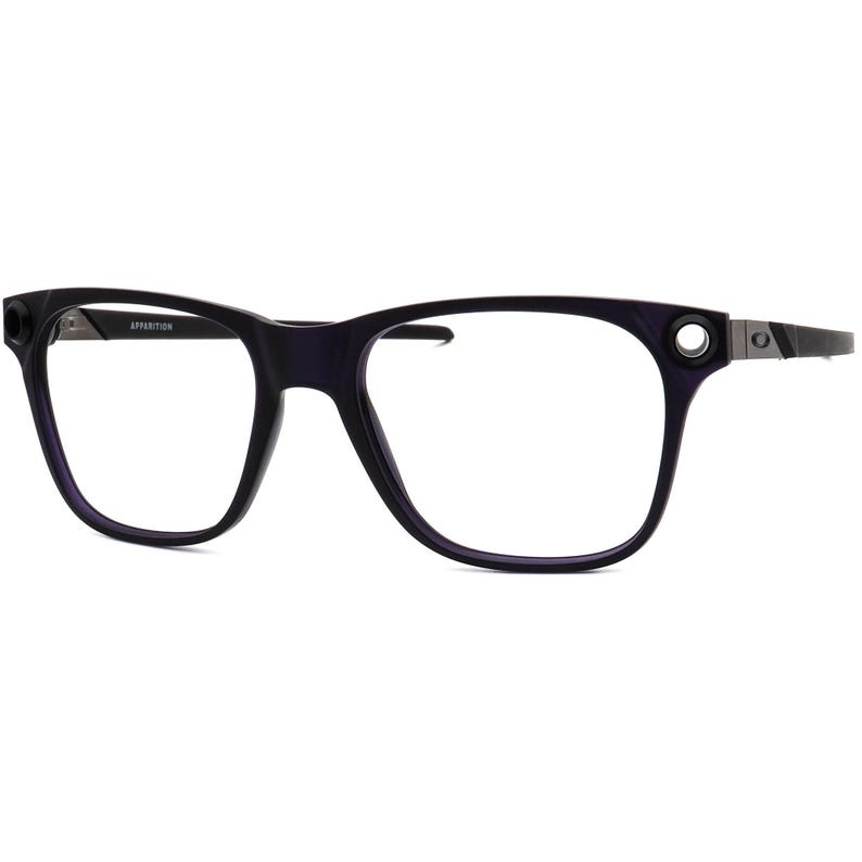 Oakley Eyeglasses OX8152-0253 Apparition Satin Grey Smoke Square Frame 53[]18 136 image 3