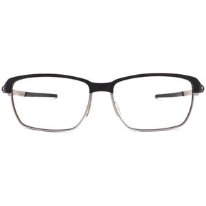 Oakley Men's Sunglasses Frame Only OO4083-01 Tinfoil Matte Black/Gunmetal Square Metal 58 mm image 2