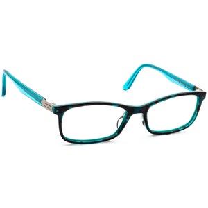 Prodesign Denmark Women's Eyeglasses 1771-1 c.8524 Turquoise Havana Rectangular Frame 50[]16 140