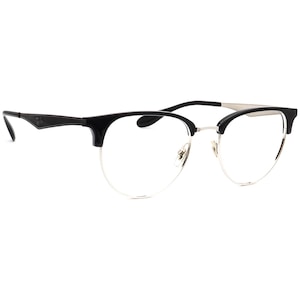 Lunettes de vue Ray-Ban RB 6396 2932 Noir/Argent Monture Phantos 53[]19 145
