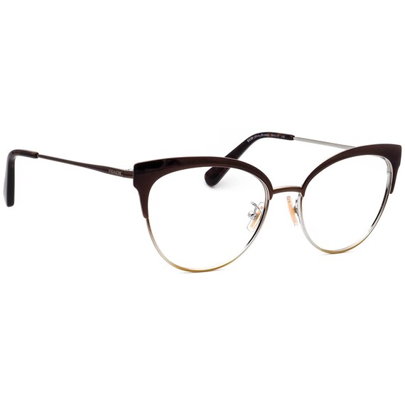 Coach Cat Eye Metal Eye-frame in Shiny Brown Coach HC5108 - Cat Eye Shiny Brown Frame Glasses For Women  main image 4