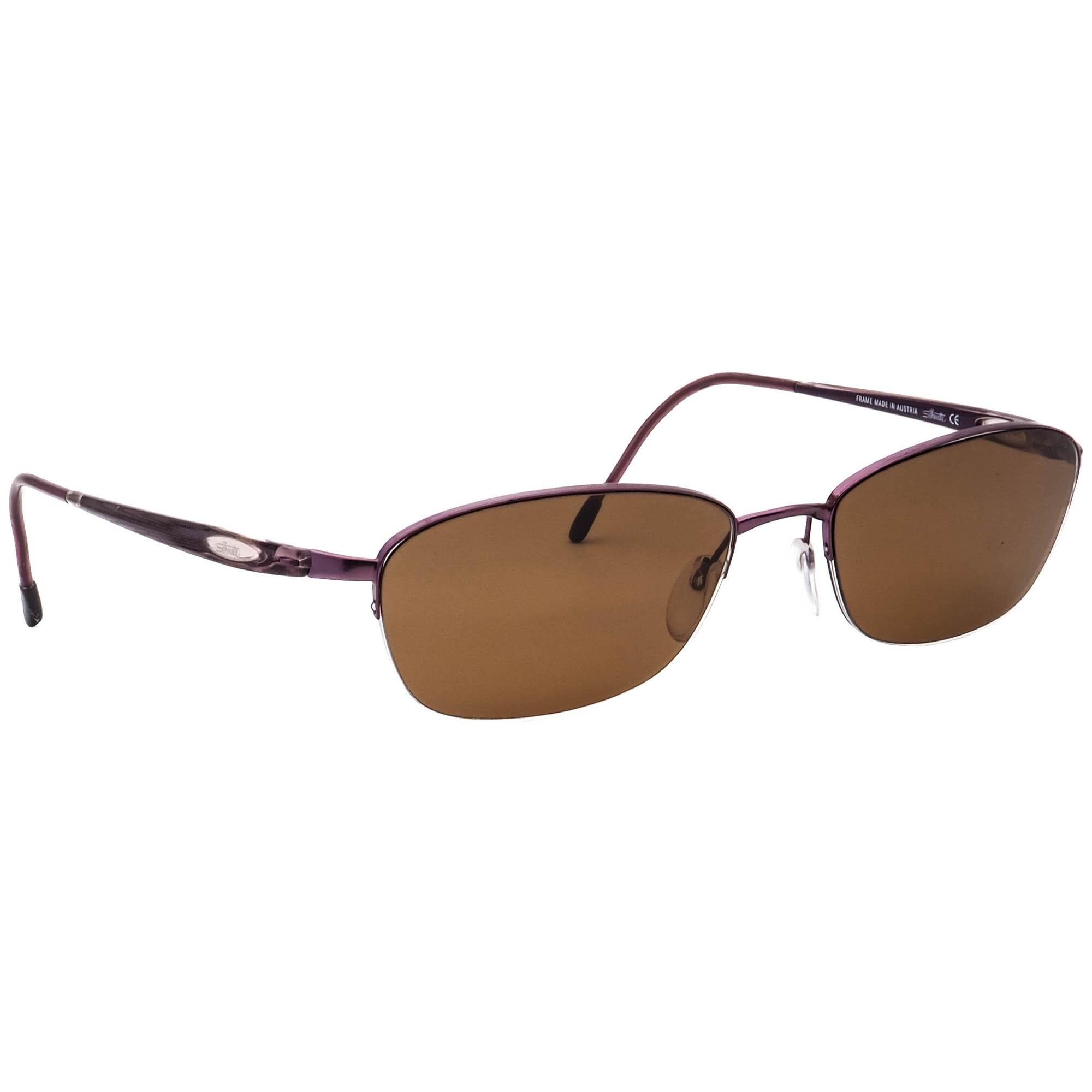 Silhouette 6614 40 6052 Purple Semi Rimless Eyeglasses Frame w Case Austria 51mm Silhouette Eyeglasses 6614 40 6052 Purple, Size 51-16-130 | eBay main image 2