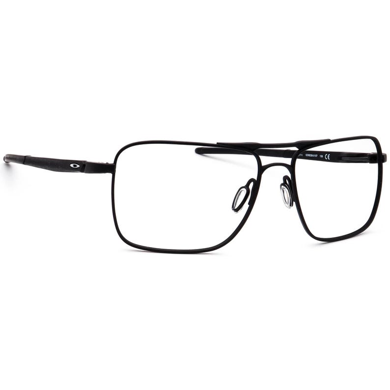 Oakley-zonnebril voor heren, alleen frame OO6038-0157, dikte 6, matzwart pilootmetaal 57 mm afbeelding 1