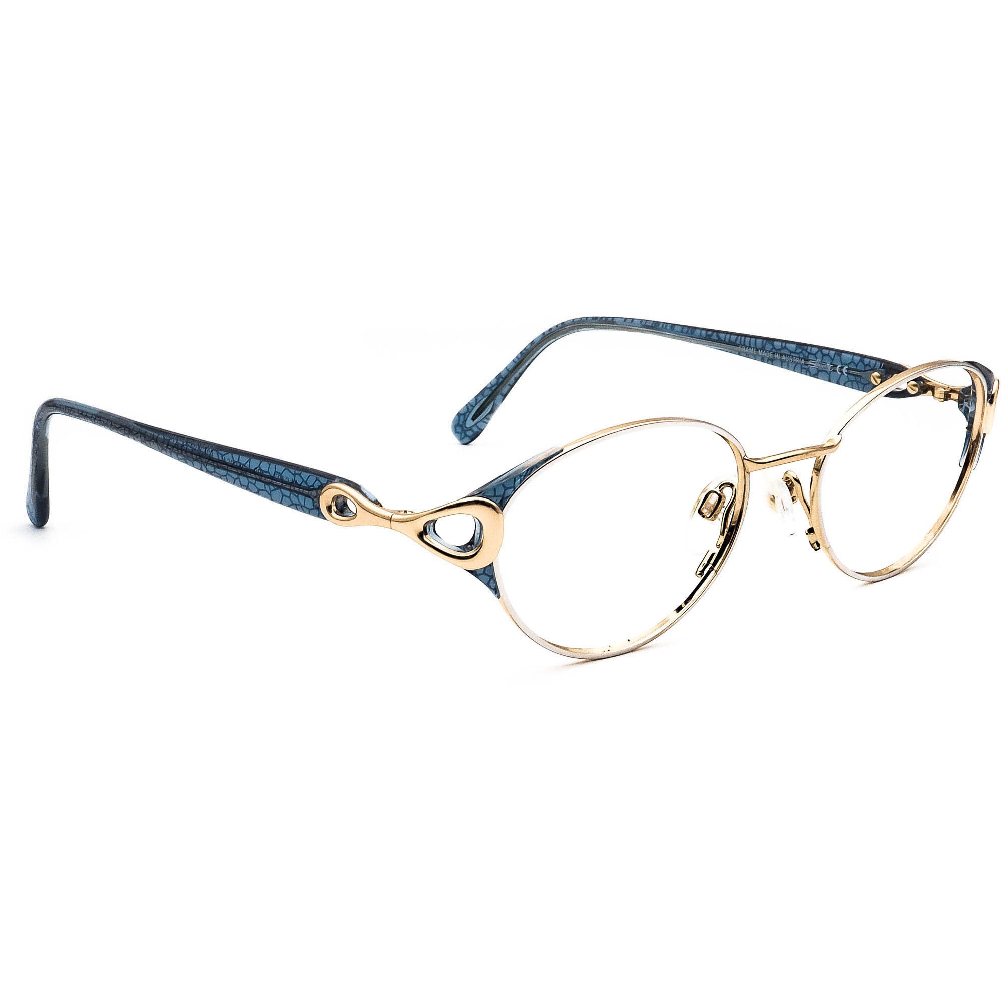 Silhouette Eyeglasses M 6407 /80‎ V 6053 Gold/Red Oval Austria 54[]18 130 Frame Silhouette Red Metal Eyeglass Frames for sale | eBay main image 3