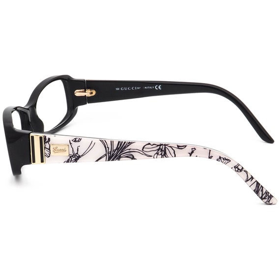 Gucci Eyeglasses GG 3087 A7N Black/Floral White R… - image 5