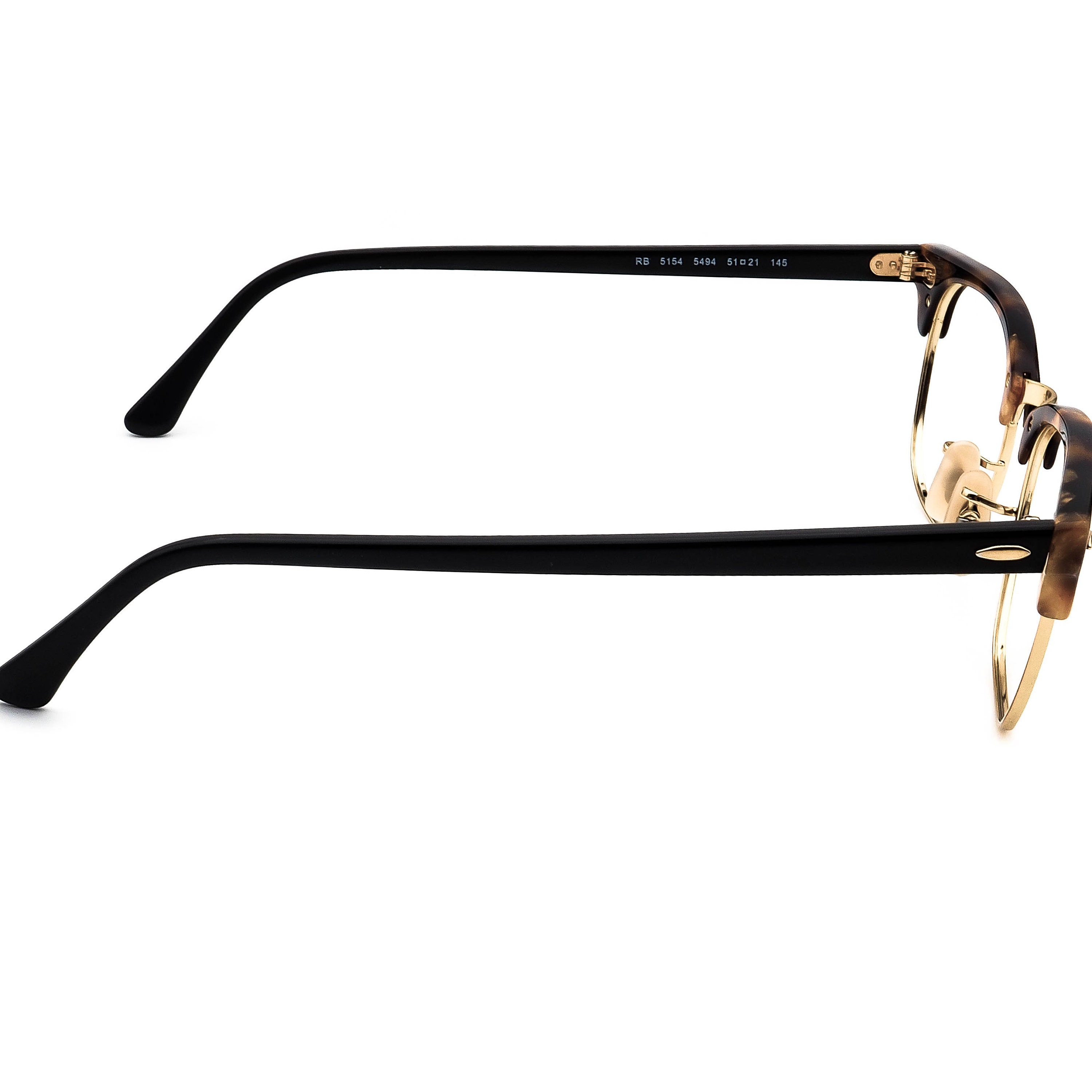 Ray-ban Eyeglasses RB 5154 5494 Tortoise Marble/gold/black -  Hong Kong