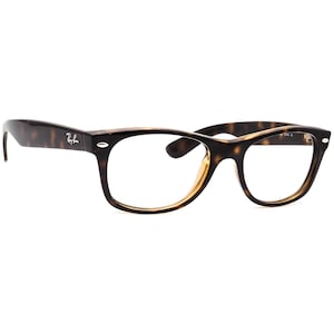 Gafas de sol Ray-Ban Montura única RB 2132 New Wayfarer 902 Havana pulida Cuadrada Italia 52 mm imagen 1