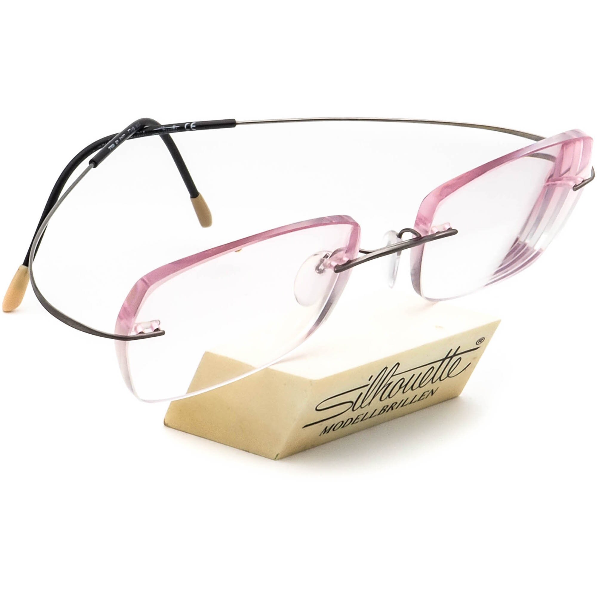 Silhouette Eyeglasses, Frames Only, 7799 60 6107, ..-..-150, Titanium, Austria Buy Silhouette 7799 60 6107 Titan Eyeglasses – Eyewear  main image 2