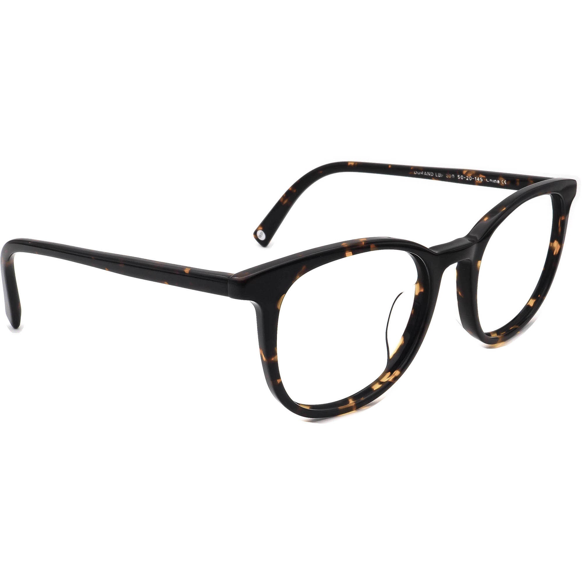 Warby Parker Eyeglasses Durand LBF 200 Dark Tortoise Square | Etsy