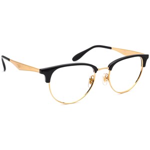 Lunettes de vue Ray-Ban RB 6396 5784 Or poli/Noir Monture Phantos 53[]19 145