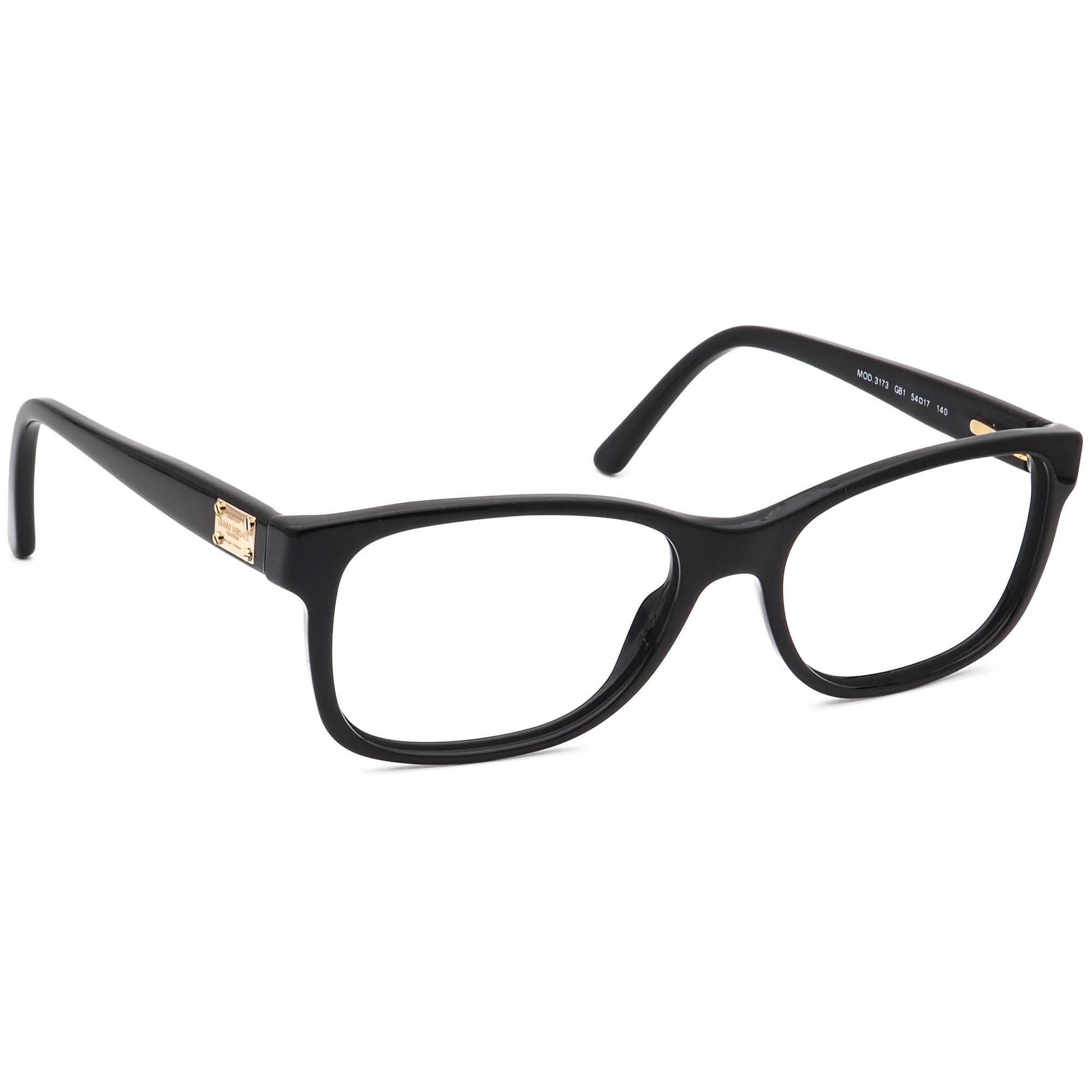 Versace Mod. 1173 1255 Eyeglasses Frames Black Silver‎ 52-17-140 H18911 Versace VE1317 Eyeglasses | LensCrafters main image 3