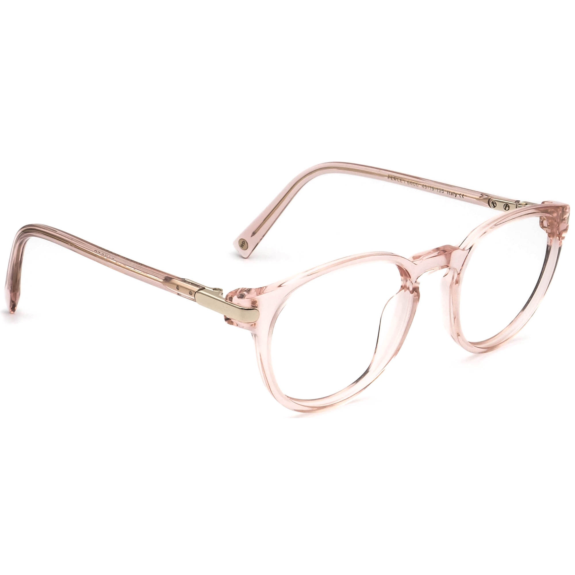 Warby Parker Eyeglasses Percey 6600 Transparent Pink Keyhole  display picture 2