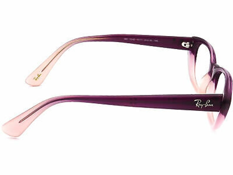 Ray Ban Eyeglasses RB 5242 5071 Violet Gradient Horn Rim Frame 5118 140 image 4