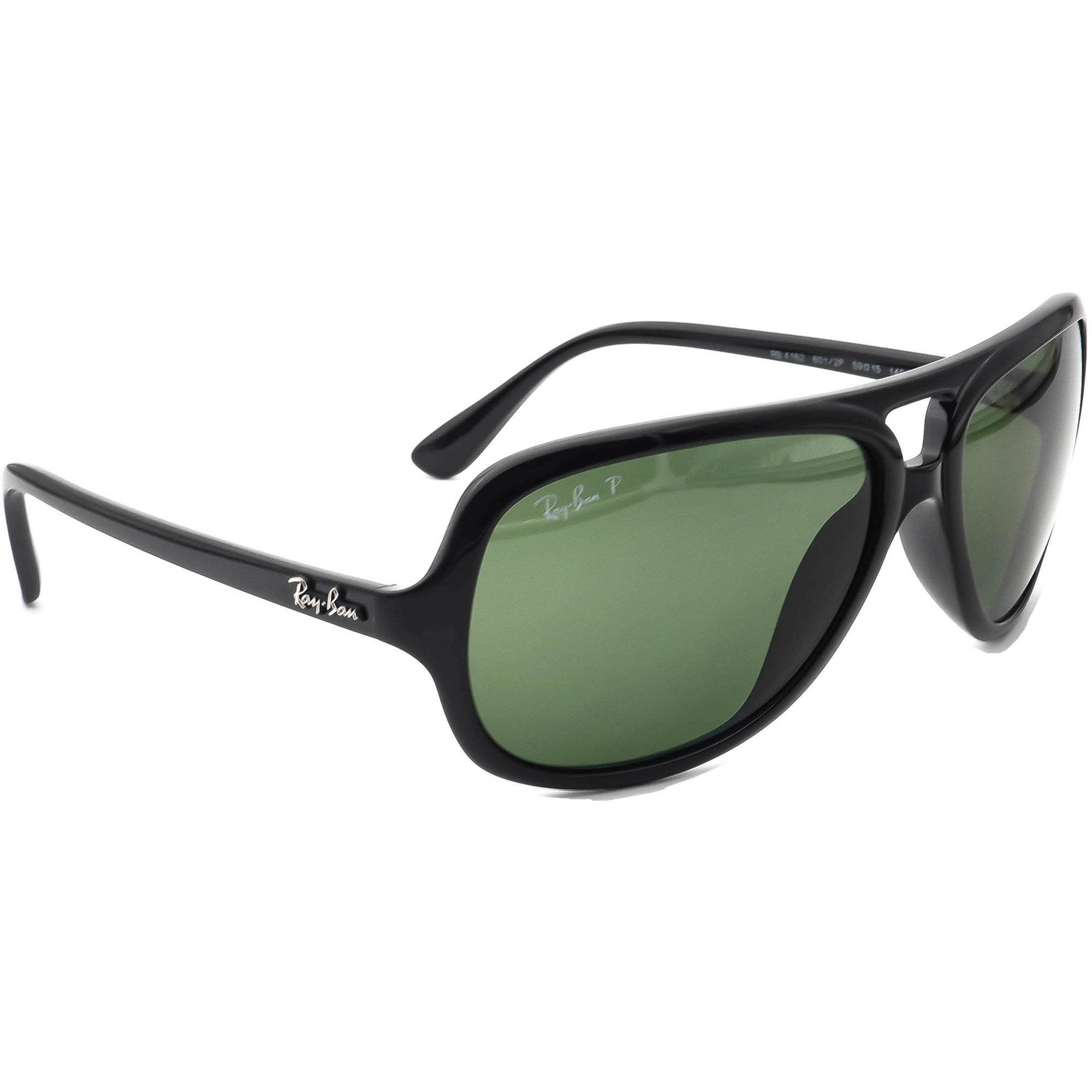 Ray-ban Polarized Sunglasses RB 4162 601/2P Black Aviator - Etsy