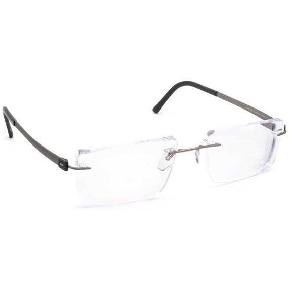 Silhouette Eyeglasses 5452 10 6050 Matte Silver Ri