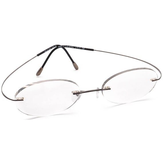 Silhouette Eyeglasses 7799 60 6107 Titan Gunmetal 