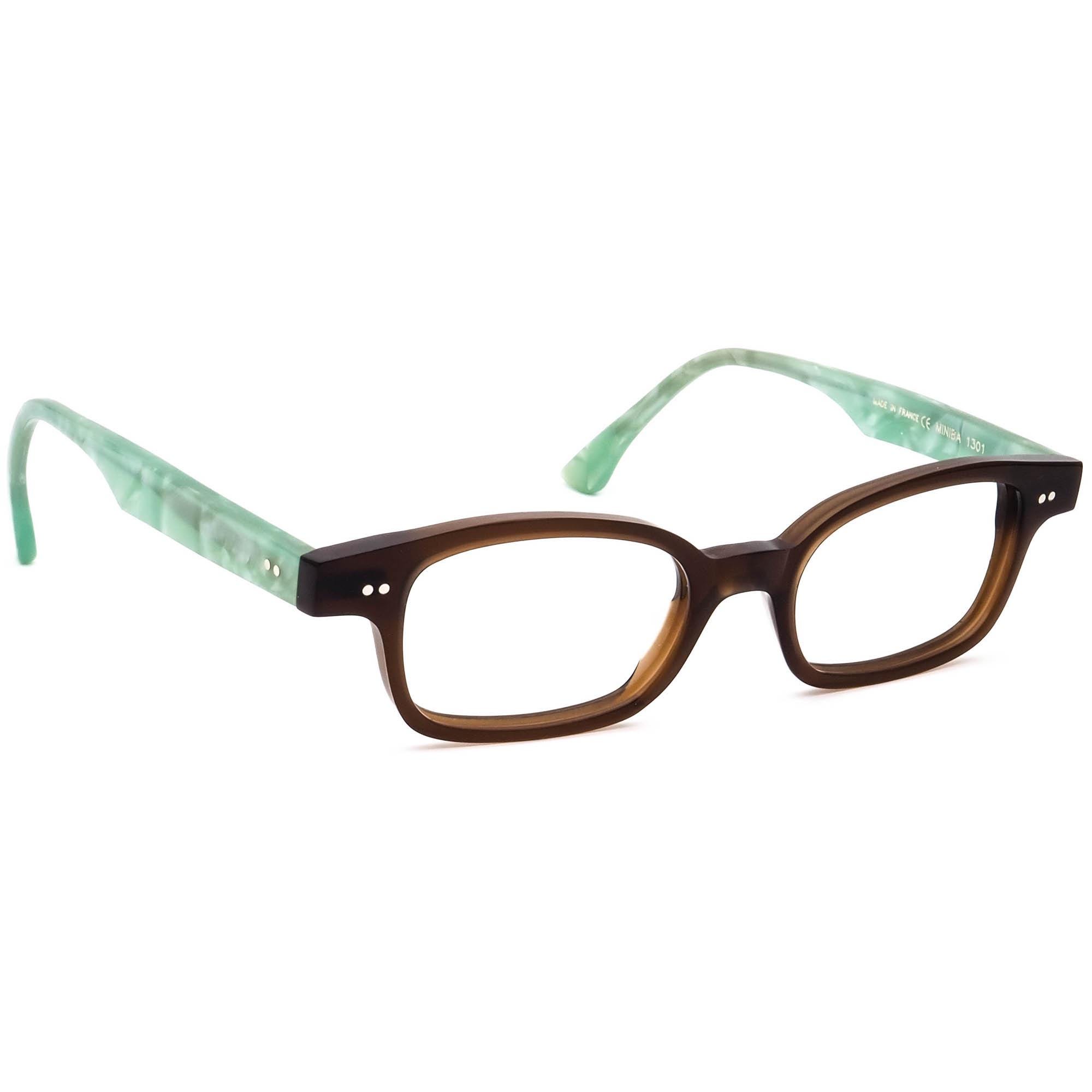 Anne Et Valentin Women's Eyeglasses Miniba 1301 Brown/mint