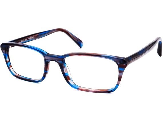 Warby Parker Eyeglasses Chilton 146 Blue/Gray/Pur… - image 3