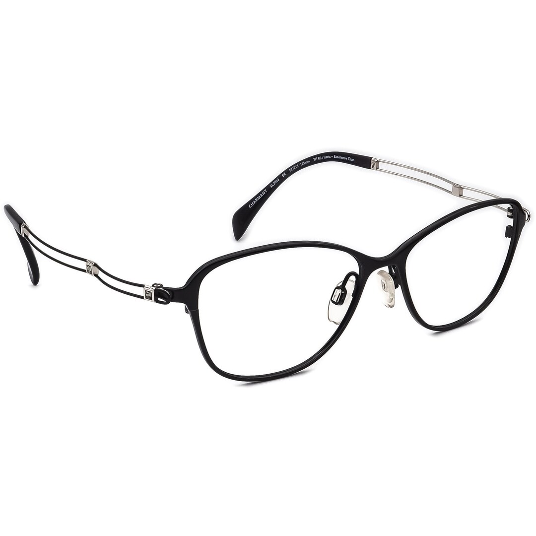 Charmant Eyeglasses XL2093 BK Lineart Titan Black Frame