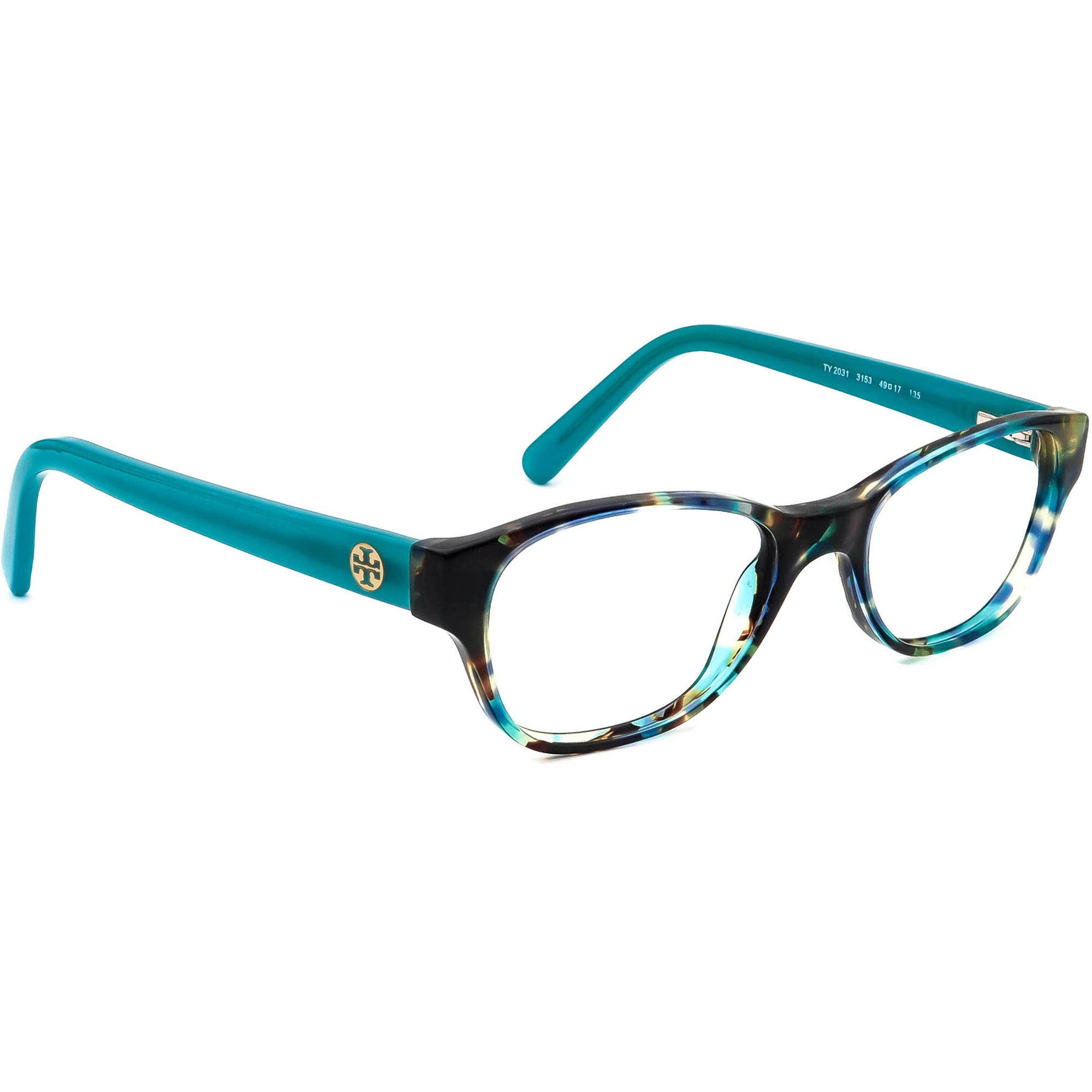 Tory Burch Eyeglasses TY 2031 3153 Blue Tortoise B-shape Frame - Etsy  Denmark