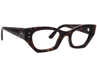 Ray-Ban Eyeglasses RB 7330 Zena 8320 Polished Dark Havana Butterfly Frame 52[]22 146