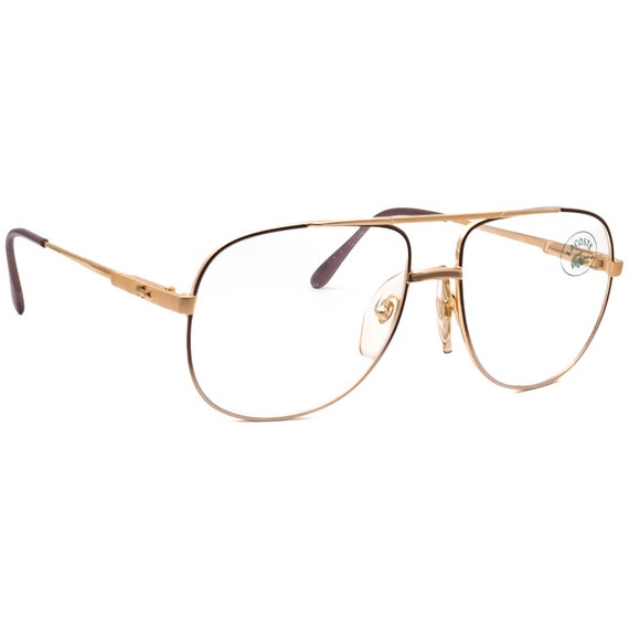 Lacoste Men's Vintage Eyeglasses 727/1 F L 234 Gol