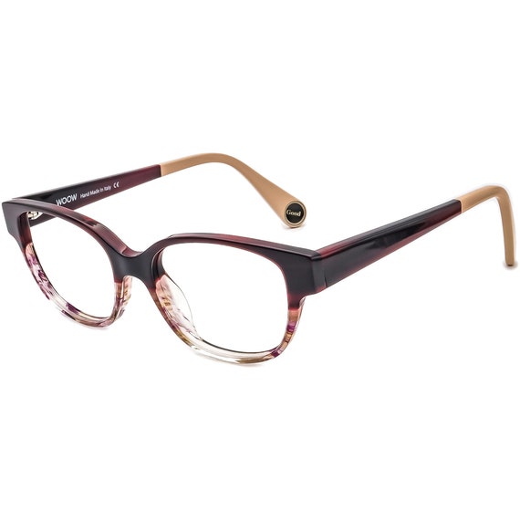 Woow Eyeglasses Very Good 2 Col 4022 Burgundy Fra… - image 3