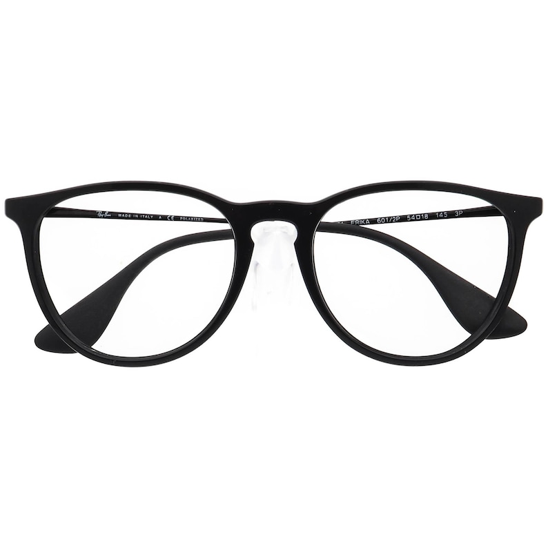 Ray-Ban Sunglasses Frame Only RB 4171 Erika 601/2P Polished Black Phantos Italy 54 mm image 6
