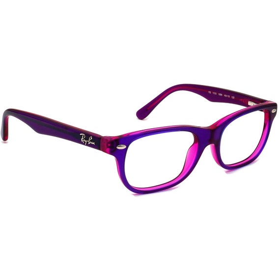 Ray-Ban Kids' Eyeglasses RB1555 3666 Purple on Pi… - image 1