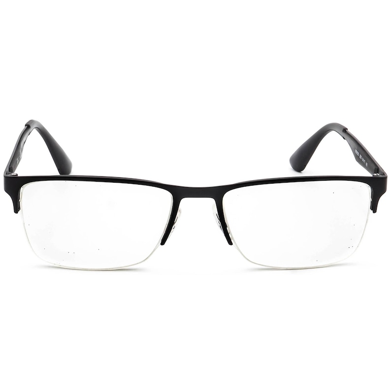 Ray-Ban Men's Eyeglasses RB 6335 2503 Matte Black Half Rim Frame 54[]17 145 image 2