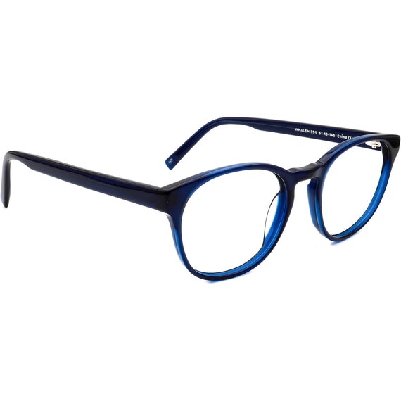 Warby Parker Eyeglasses Whalen 356 Navy Blue Roun… - image 1