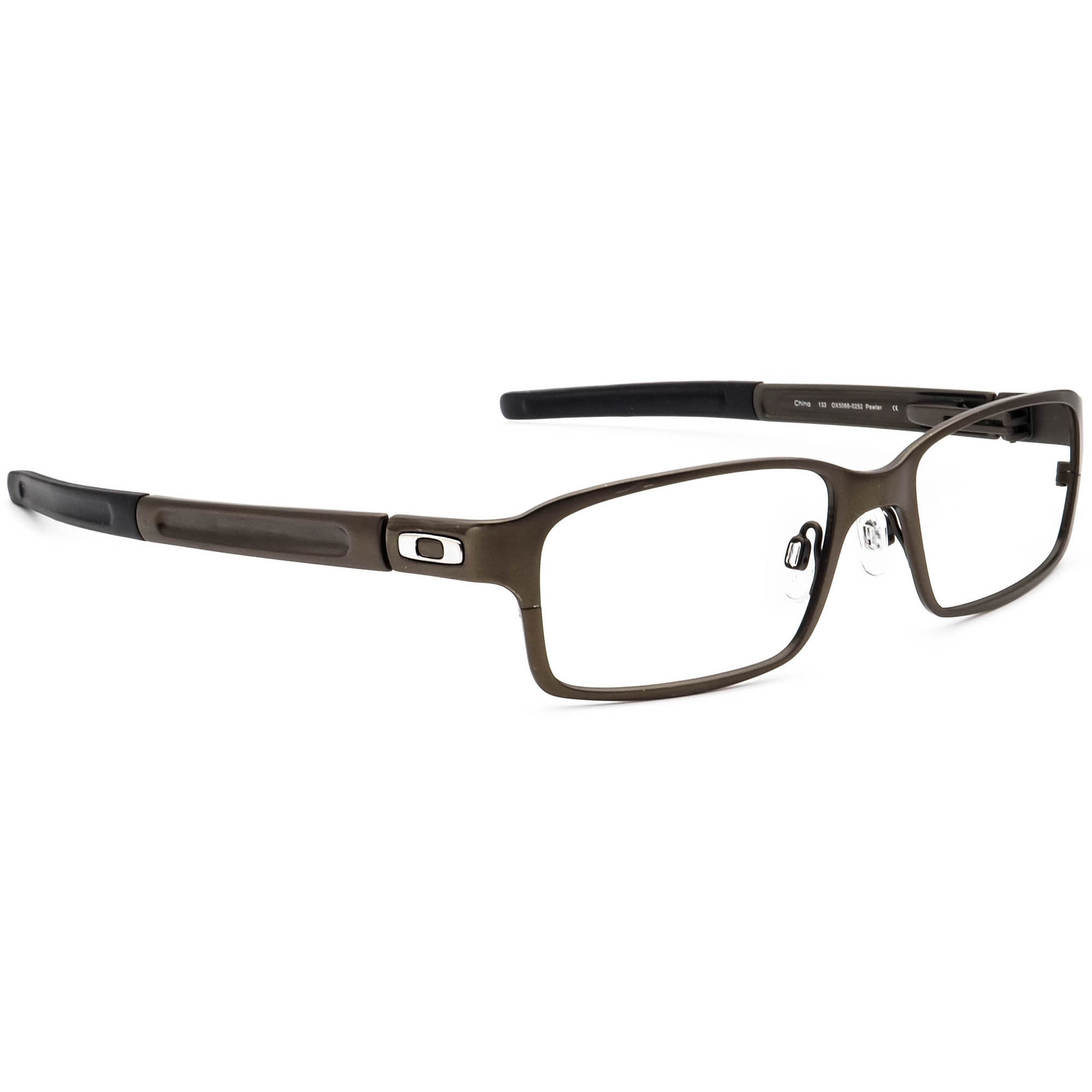 Oakley Eyeglasses OX5066-0252 Deringer Pewter Rectangular - Etsy Hong Kong