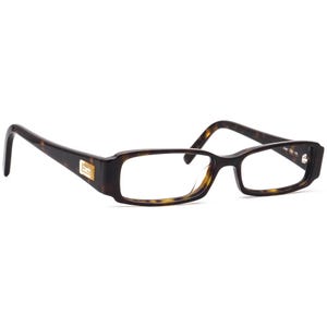 Occhiali da vista da donna Fendi F891 215 Avana scuro Montatura rettangolare Italia 49[]14 135