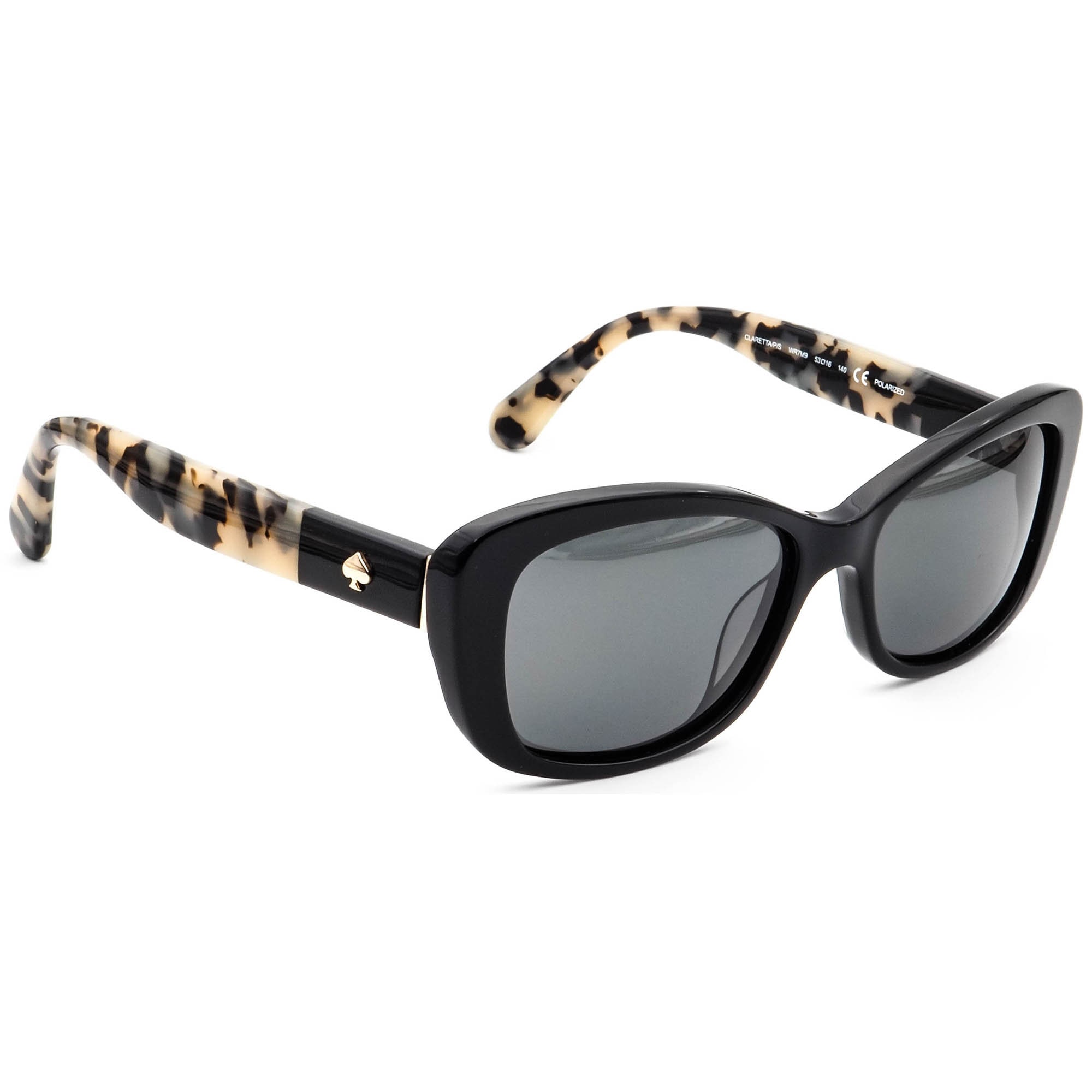 Kate Spade Polarized Sunglasses Claretta/p/s WR7M9 Black 