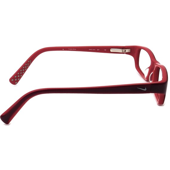 Nike Kids' Eyeglasses 5515 624 Burgundy Rectangul… - image 4