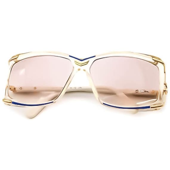 Cazal Sunglasses MOD 179 COL 263 Gold/White/Blue … - image 7
