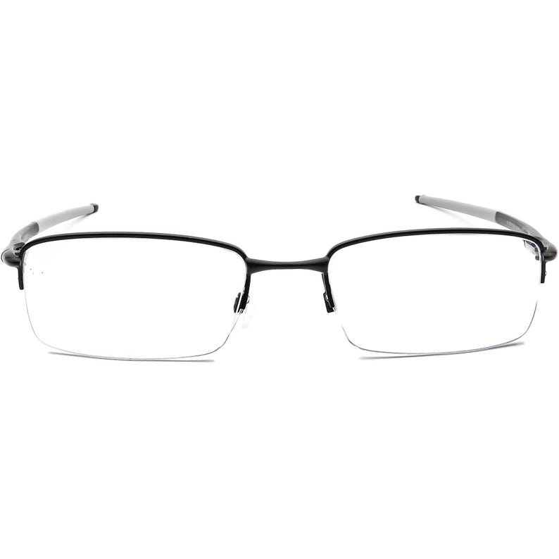 Oakley Men's Eyeglasses OX3111-0254 Rhinochaser Satin Black Half Rim Metal Frame 54[]19 143 image 2