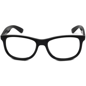 Gafas de sol Ray-Ban Frame Only RB 4202 Andy 6069/71 Negro mate sobre negro pulido Cuadrado Italia 55 mm imagen 2