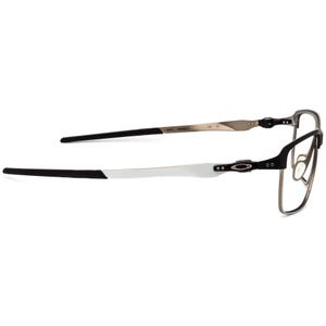 Oakley Men's Sunglasses Frame Only OO4083-01 Tinfoil Matte Black/Gunmetal Square Metal 58 mm image 4