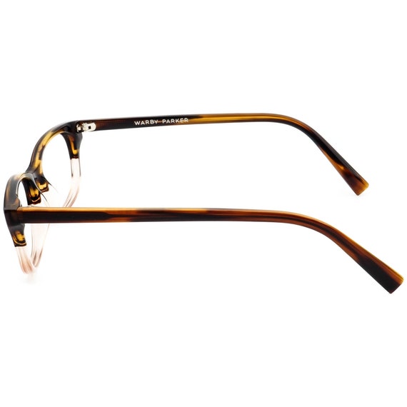 Warby Parker Eyeglasses Rose 615 Striped Brown&Cl… - image 5