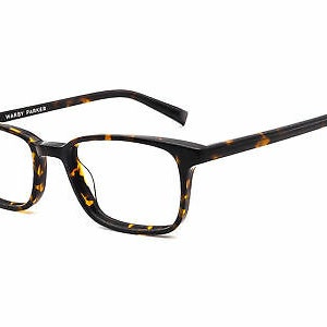 Warby Parker Eyeglasses Oliver 200 Dark Tortoise Rectangular Frame 4818 140 image 3